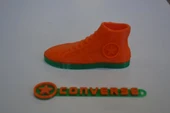 Byr Converse All Star ayakkabısı ve logosu (Sadece Plastik Aparattır!!!) 3D thumbnail 1
