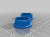 Byr Dış 8 Yüzük (Sadece Plastik Aparattır!!!) 3D - 2