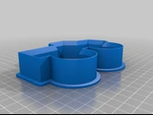 Byr Monster Truck Kurabiye / Playdoh kesici (Sadece Plastik Aparattır!!!) 3D - 3