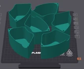 Byr Makara Çekmecesi Organizatörü-6 delikli filament makaraları için modüler depolama (Sadece Plastik Aparattır!!!) 3D - 5