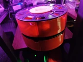 Byr Makara Çekmecesi Organizatörü-6 delikli filament makaraları için modüler depolama (Sadece Plastik Aparattır!!!) 3D - 3