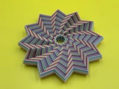 Byr Fidget Star - 12 Puan - 25 Yüzük (Sadece Plastik Aparattır!!!) 3D thumbnail 2