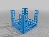 Byr Gridfinity Govür Bin 5cmx5cm 2GFU x 2GFU - Gevşek uyum (Sadece Plastik Aparattır!!!) 3D - 2