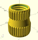 Byr Şampuan Şişe Transfer Adaptörü - Özelleştirilebilir (Sadece Plastik Aparattır!!!) 3D - 1