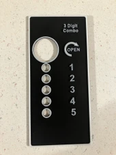 Byr V-Line Dolap Güvenli Tuş Takımı Overlay (Sadece Plastik Aparattır!!!) 3D - 3