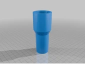 Byr Makita elektrikli süpürgeye Dyson fırçasını takın (Sadece Plastik Aparattır!!!) 3D thumbnail 3