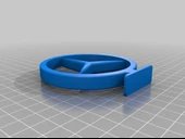 Byr Mükemmel Mercedes Benz Yıldızı (Sadece Plastik Aparattır!!!) 3D - 2