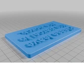 Byr Lütfen parselinizi sundurma tabelasında bırakın v2 (Sadece Plastik Aparattır!!!) 3D - 5