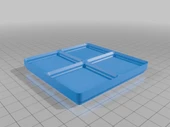 Byr Gridfinity Govür Bin 5cmx5cm 2GFU x 2GFU - Gevşek uyum (Sadece Plastik Aparattır!!!) 3D - 3