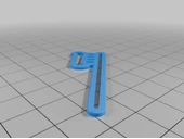 Byr Diş Fırçaları V1.0 için Duvar Desteği (Sadece Plastik Aparattır!!!) 3D thumbnail 3