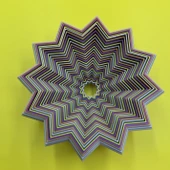 Byr Fidget Star - 12 Puan - 25 Yüzük (Sadece Plastik Aparattır!!!) 3D thumbnail 5