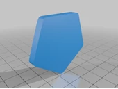 Byr Mavi Kilit - Anahtarlık (Sadece Plastik Aparattır!!!) 3D - 3