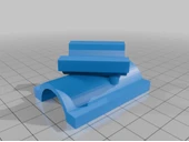 Byr Çiftler için çift duş başlığı (Sadece Plastik Aparattır!!!) 3D thumbnail 4