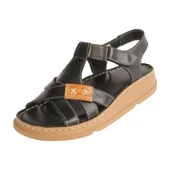 MAMMAMİA D25YS-2440 ORTOPEDİK YUMUŞAK DERİ KADIN SANDALET - 3