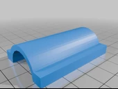 Byr Çiftler için çift duş başlığı (Sadece Plastik Aparattır!!!) 3D thumbnail 1