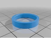 Byr Yüzük boyutu şablonu (Sadece Plastik Aparattır!!!) 3D thumbnail 3
