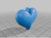 Byr 3D Kalp Kolye ve Küpe - Sevgililer Günü Özel (Sadece Plastik Aparattır!!!) 3D - 5