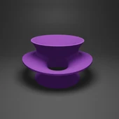 Byr Costa şekli pürüzsüz (Sadece Plastik Aparattır!!!) 3D thumbnail 3