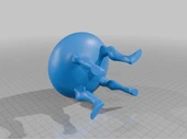 Byr Bacaklı garip küçük masa kasesi (Sadece Plastik Aparattır!!!) 3D - 3