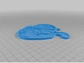 Byr Uzay Cat / Cat Lover Anahtarlık (Sadece Plastik Aparattır!!!) 3D thumbnail 3