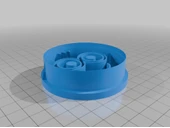 Byr Minyonlar çerez kesici (iki parça) (Sadece Plastik Aparattır!!!) 3D - 2