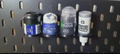 Byr Ikea Skadis için Universal (çoğunlukla) boya sahibi - Citadel (eski ve yeni), Vallejo boya şişesi (Sadece Plastik Aparattır!!!) 3D - 3