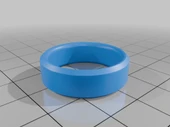Byr Sırt 8mm eğimli yüzük (Sadece Plastik Aparattır!!!) 3D - 3