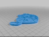 Byr Lilo Keychain/ Stitch Keychain/ Lilo ve Stitch Keychain/ Dikiş Anahtar Yüzük/ Lilo ve Dikiş (Sadece Plastik Aparattır!!!) 3D thumbnail 4