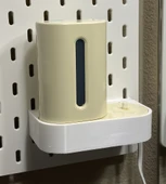 Byr Philips Sonicare UV Diş Fırçası Santizer ve Şarj Cihazı için Skådis Mount, Model HX6160/D (Sadece Plastik Aparattır!!!) 3D - 2