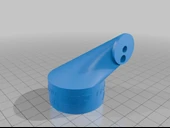 Byr Çay ışığı tutucu sol sağ duvar montajı v1.2 (Sadece Plastik Aparattır!!!) 3D - 4