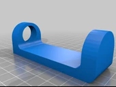 Byr Basit diş fırçası banyo duvar tutucu (Sadece Plastik Aparattır!!!) 3D - 4