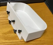 Byr Philips Sonicare UV Diş Fırçası Santizer ve Şarj Cihazı için Skådis Mount, Model HX6160/D (Sadece Plastik Aparattır!!!) 3D - 5