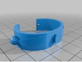 Byr Ultraman Taro Kral Bilezik (Sadece Plastik Aparattır!!!) 3D thumbnail 4