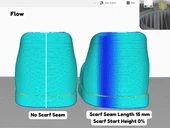 Byr 3D Yazıcı Ayaklı Spor Ayakkabı [Cura 5.9 Eşarp ZSeam] (Sadece Plastik Aparattır!!!) 3D thumbnail 5