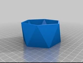 Byr Altıgen antiprizma kaseleri (Sadece Plastik Aparattır!!!) 3D - 4