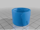 Byr Diş tutucu kolye (Sadece Plastik Aparattır!!!) 3D - 2