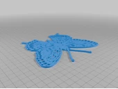 Byr Kelebek çok tabakalı 3D modeller/ 3D katman/ 3D mandala (Sadece Plastik Aparattır!!!) 3D thumbnail 5