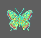 Byr Kelebek çok tabakalı 3D modeller/ 3D katman/ 3D mandala (Sadece Plastik Aparattır!!!) 3D thumbnail 1