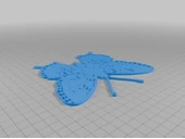 Byr Kelebek çok tabakalı 3D modeller/ 3D katman/ 3D mandala (Sadece Plastik Aparattır!!!) 3D thumbnail 3