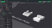 Byr Basit toka klipsi (Sadece Plastik Aparattır!!!) 3D - 4