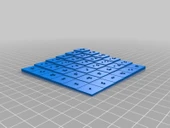 Byr 6 x 6 Braille optimize edilmiş çarpma tablosu (Sadece Plastik Aparattır!!!) 3D - 1