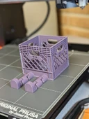 Byr Flexi bacaklı süt sandığı (Sadece Plastik Aparattır!!!) 3D - 4