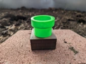 Byr Mario Tohum Başlangıç Tepsisi - Kendi kendine sulama (Sadece Plastik Aparattır!!!) 3D - 3