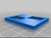 Byr Küpe Modeli Dikdörtgenler Birleştirilebilir Kolye AROS (Sadece Plastik Aparattır!!!) 3D thumbnail 3