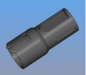 Byr Dyson Adaptörü (DC19 ila V11) (Sadece Plastik Aparattır!!!) 3D - 4