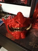 Byr Samuray Maske Model 2 - Ayrılmış Dişler (Sadece Plastik Aparattır!!!) 3D - 1