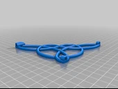 Byr Celtic ilhamlı çay rafı (Sadece Plastik Aparattır!!!) 3D - 3