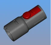 Byr Dyson Adaptörü (DC19 ila V11) (Sadece Plastik Aparattır!!!) 3D - 3