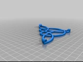 Byr Celtic ilhamlı çay rafı (Sadece Plastik Aparattır!!!) 3D - 2