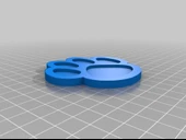 Byr Olney temalı bardak altlıkları (Sadece Plastik Aparattır!!!) 3D - 4